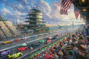  tor - Indy Aufregung 100 Jahre Rennsport auf dem Indianapolis Motor Speedway Thomas Kinkade
